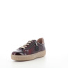 Baskets Basses Rouge en Cuir Vernis